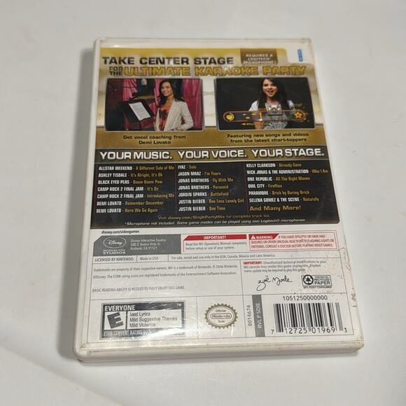 Nintendo Wii Disney Sing It: Party Hits - Picture 2 of 4